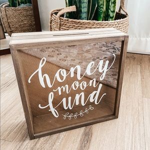 hobby lobby | wooden honeymoon fund box